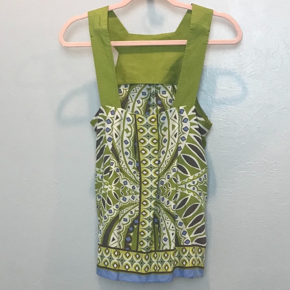❌SOLD❌ Banana Republic | 100% Silk Boho Tank Top - Picture 5 of 8
